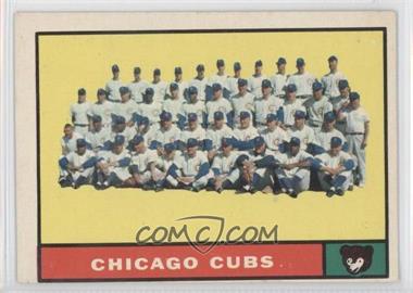 1961 Topps - [Base] #122 - Chicago Cubs Team