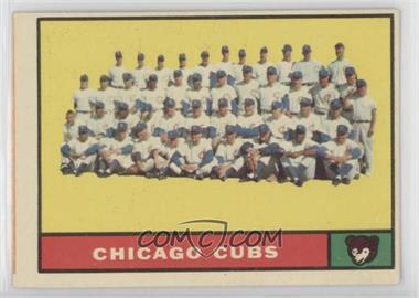 1961 Topps - [Base] #122 - Chicago Cubs Team