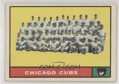1961 Topps - [Base] #122 - Chicago Cubs Team