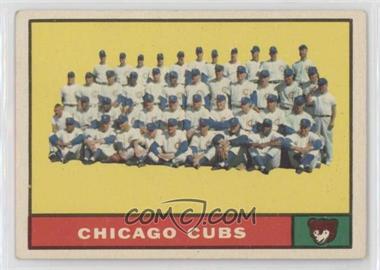 1961 Topps - [Base] #122 - Chicago Cubs Team