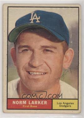 1961 Topps - [Base] #130 - Norm Larker [Good to VG‑EX]