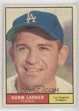 1961 Topps - [Base] #130 - Norm Larker [Good to VG‑EX]