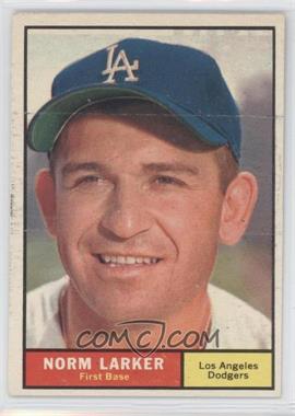 1961 Topps - [Base] #130 - Norm Larker