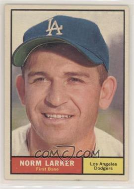 1961 Topps - [Base] #130 - Norm Larker