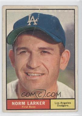 1961 Topps - [Base] #130 - Norm Larker [Good to VG‑EX]