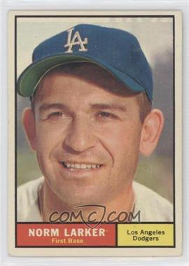 1961 Topps - [Base] #130 - Norm Larker