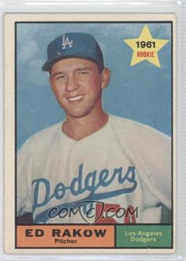 1961 Topps - [Base] #147 - Ed Rakow