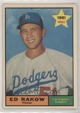 1961 Topps - [Base] #147 - Ed Rakow