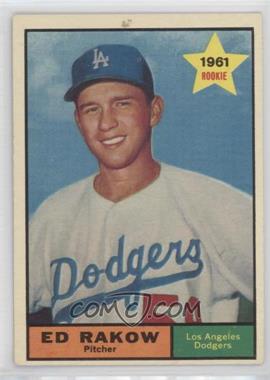 1961 Topps - [Base] #147 - Ed Rakow