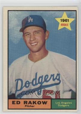 1961 Topps - [Base] #147 - Ed Rakow