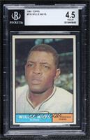 Willie Mays [BGS 4.5 VG‑EX+]