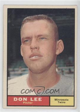 1961 Topps - [Base] #153 - Don Lee [Good to VG‑EX]