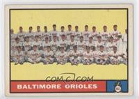 Baltimore Orioles Team [Good to VG‑EX]