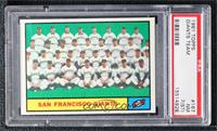 San Francisco Giants Team [PSA 7 NM (ST)]