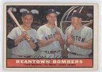 Beantown Bombers (Frank Malzone, Vic Wertz, Jackie Jensen) [Noted]
