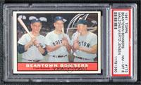 Beantown Bombers (Frank Malzone, Vic Wertz, Jackie Jensen) [PSA 8 NM&…