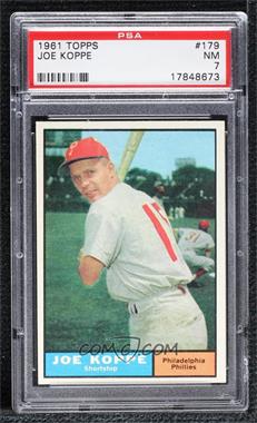 1961 Topps - [Base] #179 - Joe Koppe [PSA 7 NM]