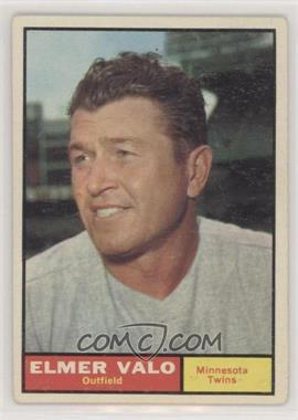 1961 Topps - [Base] #186 - Elmer Valo [Good to VG‑EX]