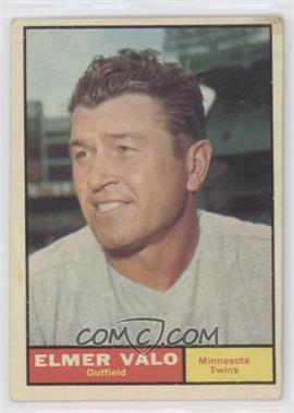 1961 Topps - [Base] #186 - Elmer Valo [Good to VG‑EX]