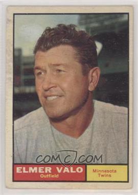 1961 Topps - [Base] #186 - Elmer Valo [Good to VG‑EX]