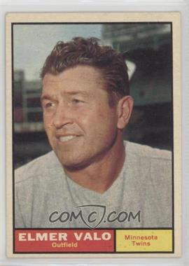 1961 Topps - [Base] #186 - Elmer Valo [Good to VG‑EX]