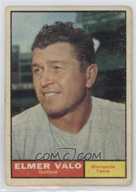 1961 Topps - [Base] #186 - Elmer Valo [Good to VG‑EX]