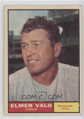 1961 Topps - [Base] #186 - Elmer Valo [Good to VG‑EX]