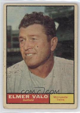 1961 Topps - [Base] #186 - Elmer Valo [Good to VG‑EX]