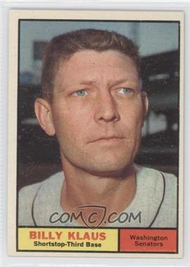 1961 Topps - [Base] #187 - Billy Klaus [Noted]