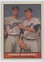 Dodger Southpaws (Sandy Koufax, Johnny Podres)