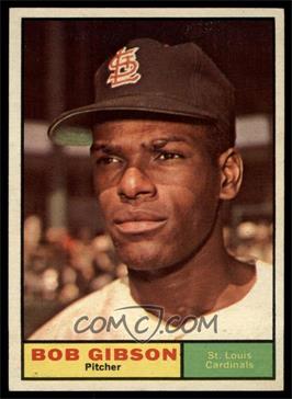 1961 Topps - [Base] #211 - Bob Gibson [EX MT]