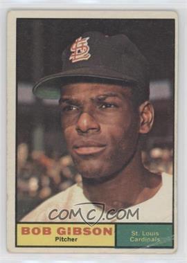 1961 Topps - [Base] #211 - Bob Gibson [Poor to Fair]