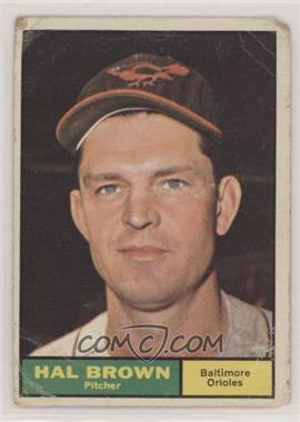 1961 Topps - [Base] #218 - Hal Brown [Poor to Fair]