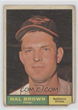 1961 Topps - [Base] #218 - Hal Brown [COMC RCR Poor]