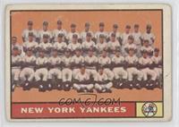 New York Yankees Team [Good to VG‑EX]