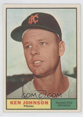 1961 Topps - [Base] #24 - Ken Johnson