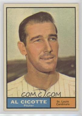 1961 Topps - [Base] #241 - Al Cicotte