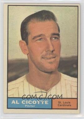 1961 Topps - [Base] #241 - Al Cicotte