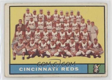 1961 Topps - [Base] #249 - Cincinnati Reds Team [Good to VG‑EX]