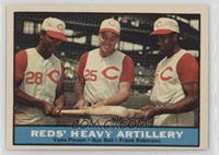 Reds' Heavy Artillery (Vada Pinson, Gus Bell, Frank Robinson)