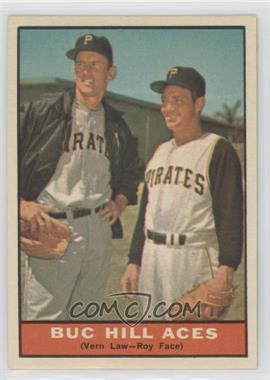 1961 Topps - [Base] #250 - Buc Hill Aces (Vern Law, Roy Face)