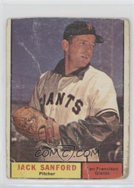 1961 Topps - [Base] #258 - Jack Sanford [Altered]