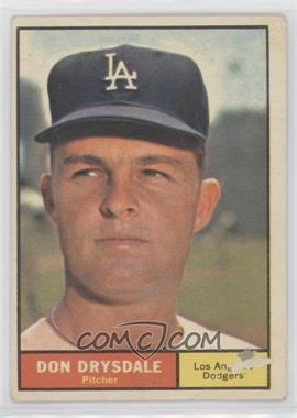 1961 Topps - [Base] #260 - Don Drysdale [Poor to Fair]