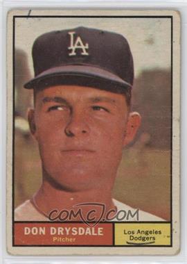 1961 Topps - [Base] #260 - Don Drysdale [Poor to Fair]