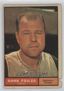 1961 Topps - [Base] #277 - Hank Foiles [COMC RCR Poor]