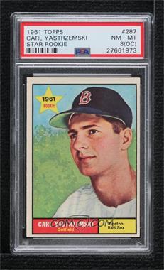 1961 Topps - [Base] #287 - Carl Yastrzemski [PSA 8 NM‑MT (OC)]