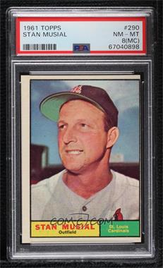 1961 Topps - [Base] #290 - Stan Musial [PSA 8 NM‑MT (MC)]