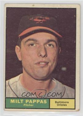 1961 Topps - [Base] #295 - Milt Pappas [Good to VG‑EX]