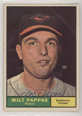 1961 Topps - [Base] #295 - Milt Pappas [Good to VG‑EX]