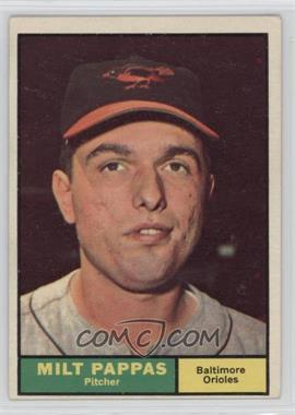 1961 Topps - [Base] #295 - Milt Pappas [Good to VG‑EX]